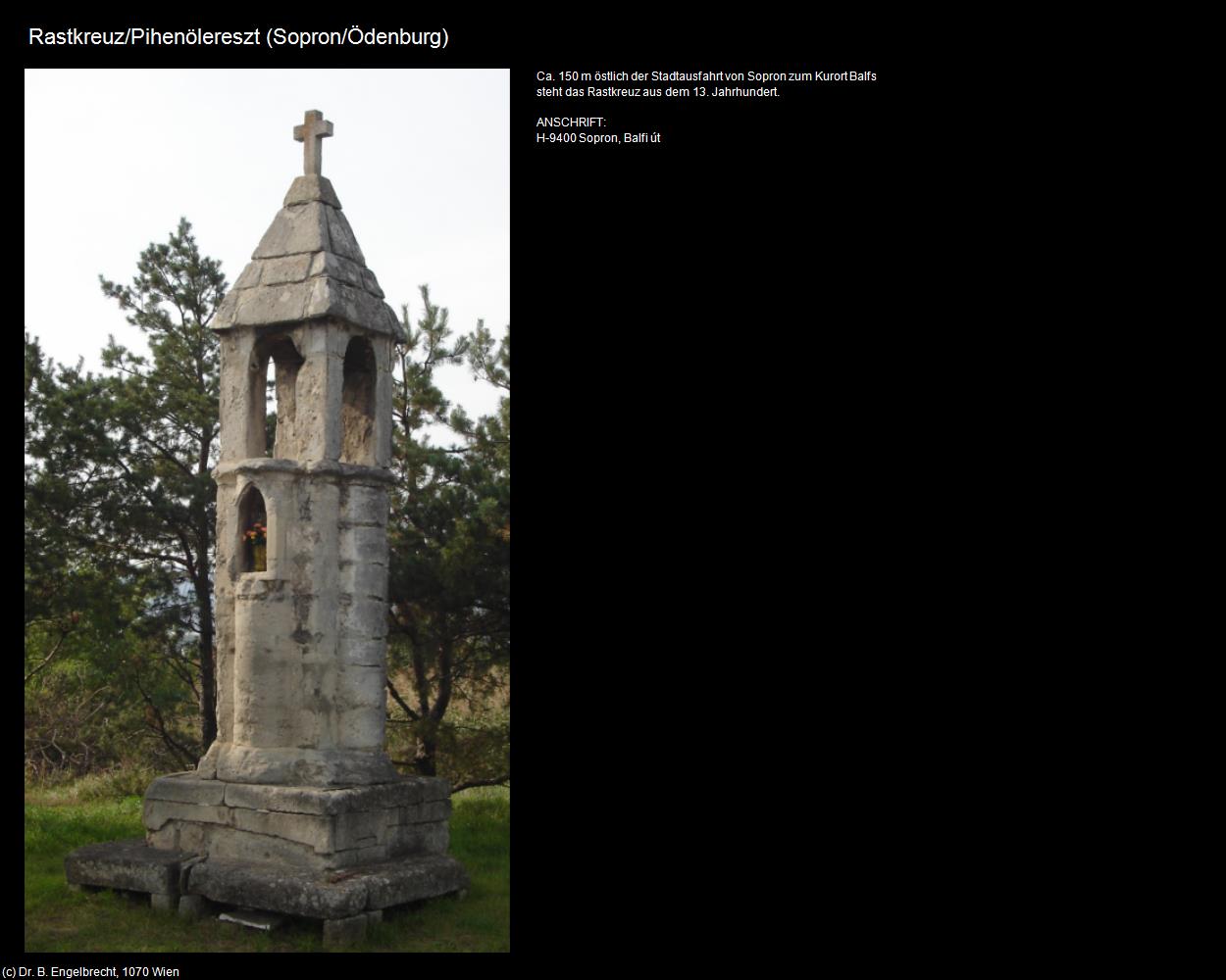 Rastkreuz (Sopron/Ödenburg) in Kulturatlas-UNGARN