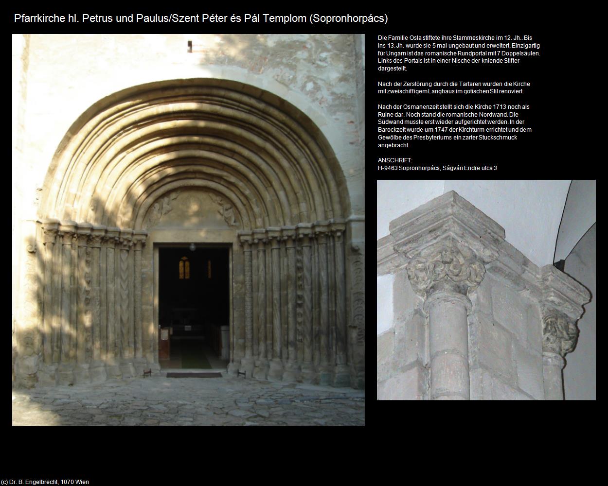 Pfk. hl. Petrus und Paulus (Sopronhorpács) in Kulturatlas-UNGARN