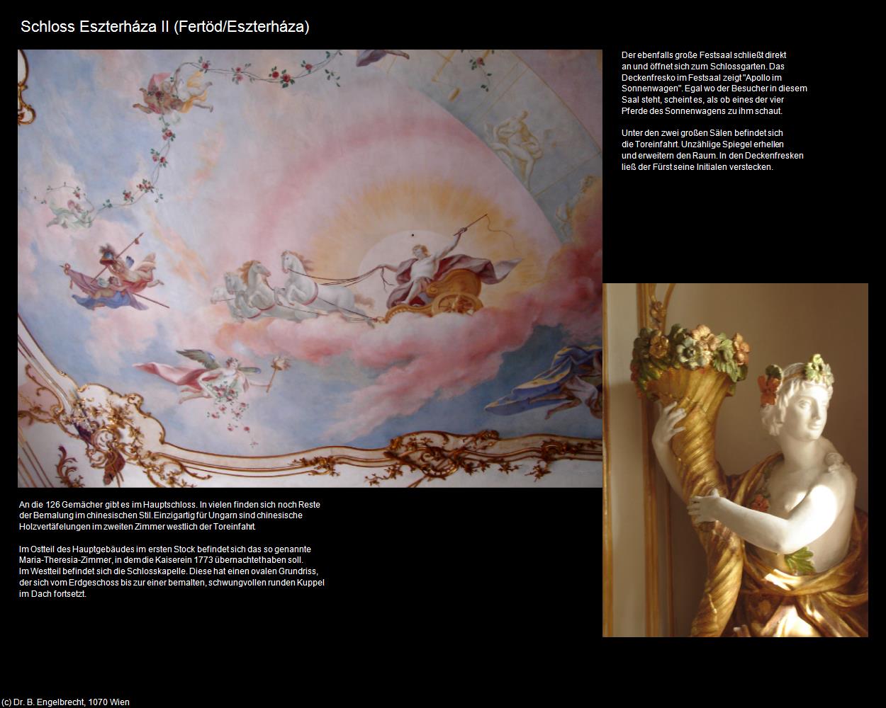 Schloss Eszterháza II (Fertöd/Eszterháza) in Kulturatlas-UNGARN
