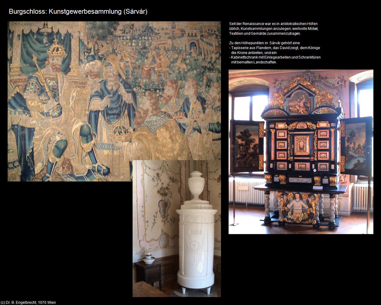 Burgschloss: Kunstgewerbesammlung (Sárvár/Rotenturm an der Raab) in Kulturatlas-UNGARN