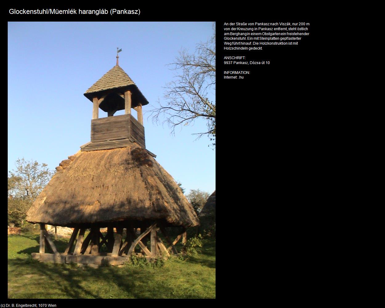 Glockenstuhl (Pankasz) in Kulturatlas-UNGARN