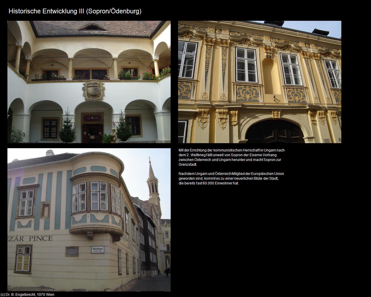 Historische Entwicklung III (Sopron/Ödenburg) in Kulturatlas-UNGARN