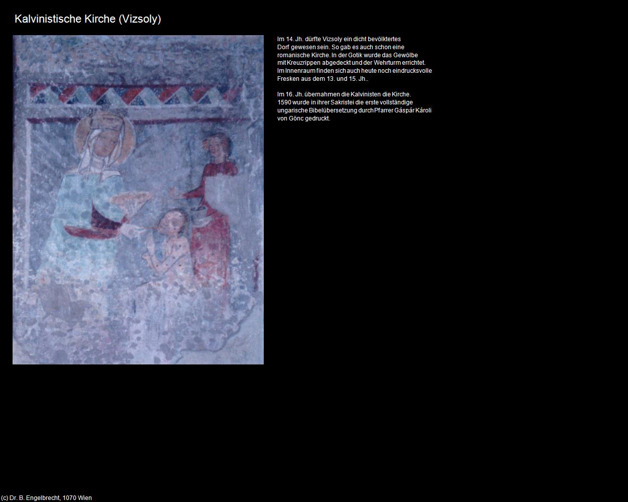 Kalvinistische Kirche (Vizsoly) in Kulturatlas-UNGARN