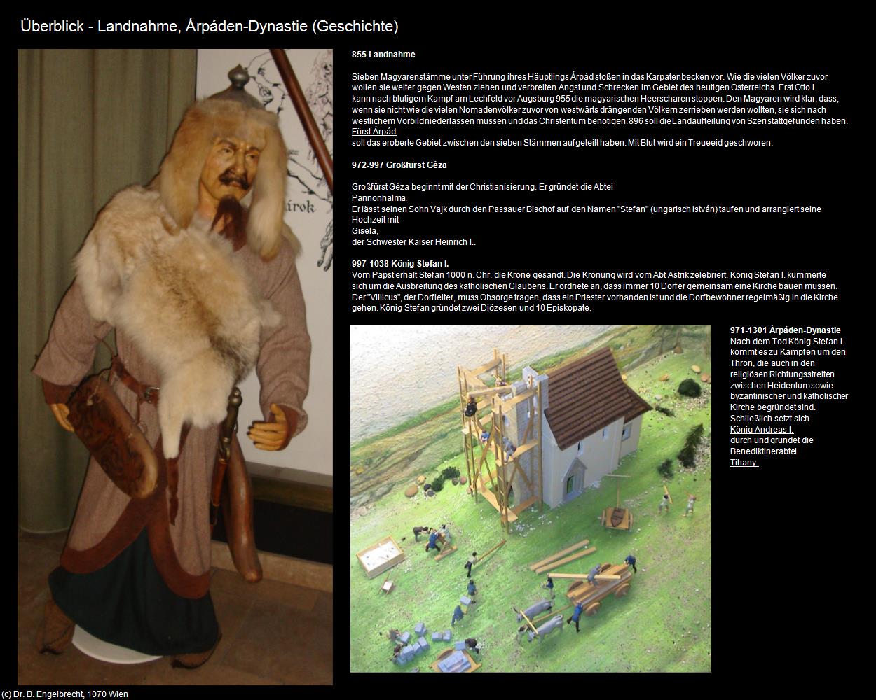 Landnahme, rpáden-Dynastie (+Geschichte) in Kulturatlas-UNGARN(c)B.Engelbrecht