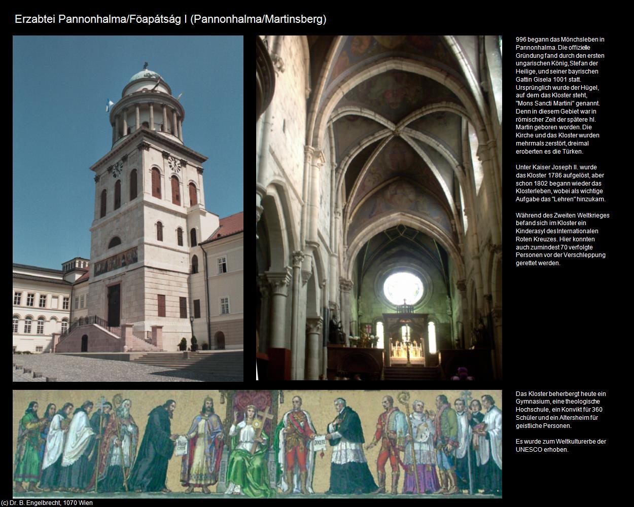 Erzabtei Pannonhalma I (Pannonhalma/Martinsberg) in Kulturatlas-UNGARN