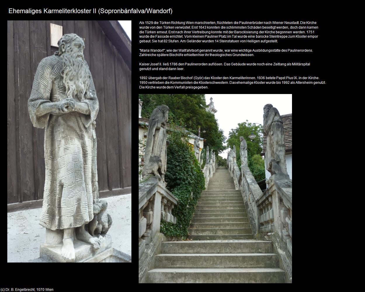 Ehem. Karmeliterkloster II (Sopronbánfalva/Wandorf) in Kulturatlas-UNGARN
