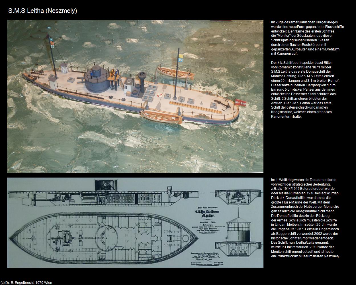 S.M.S Leitha (Neszmely) in Kulturatlas-UNGARN