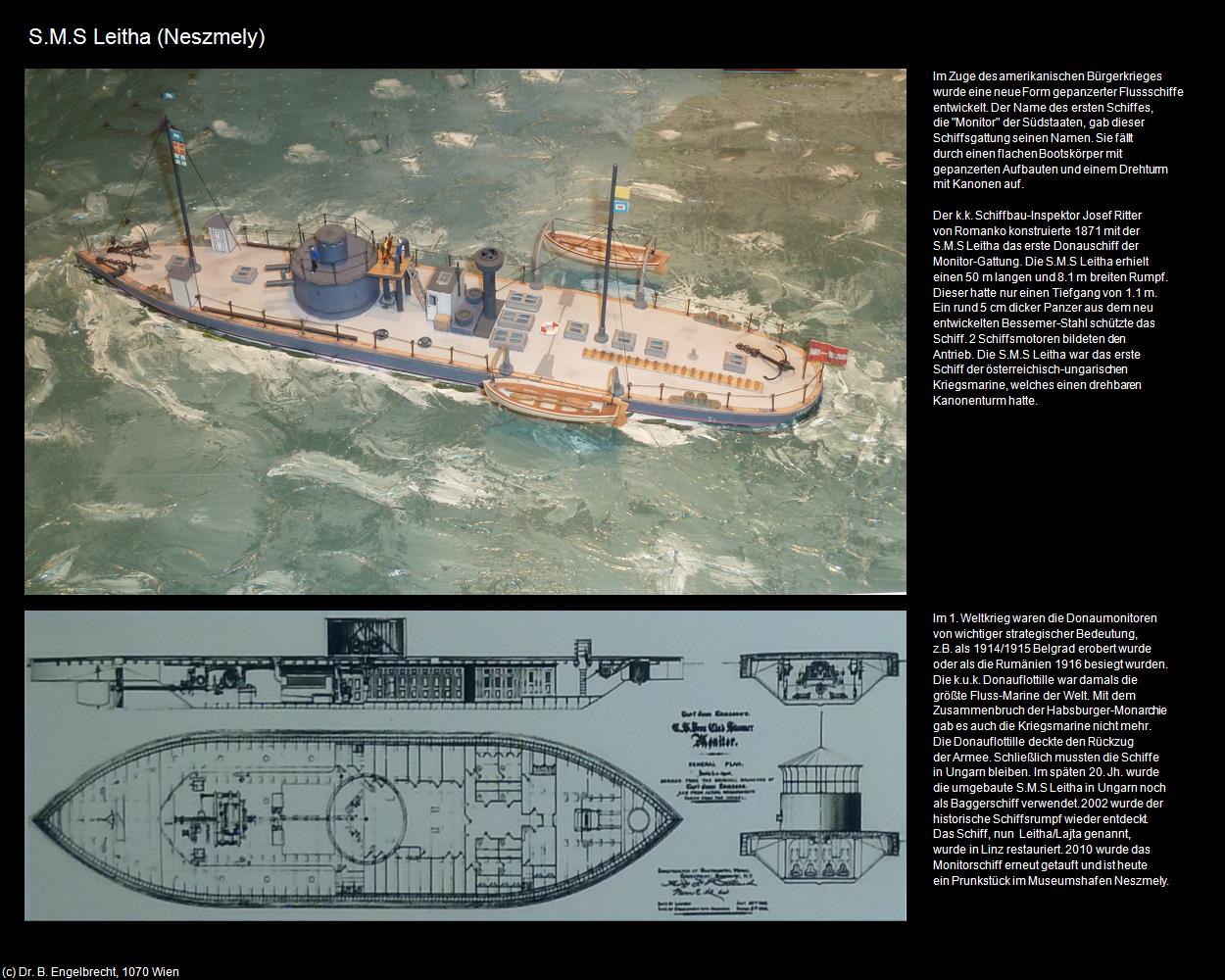 S.M.S Leitha (Neszmely) in UNGARN 