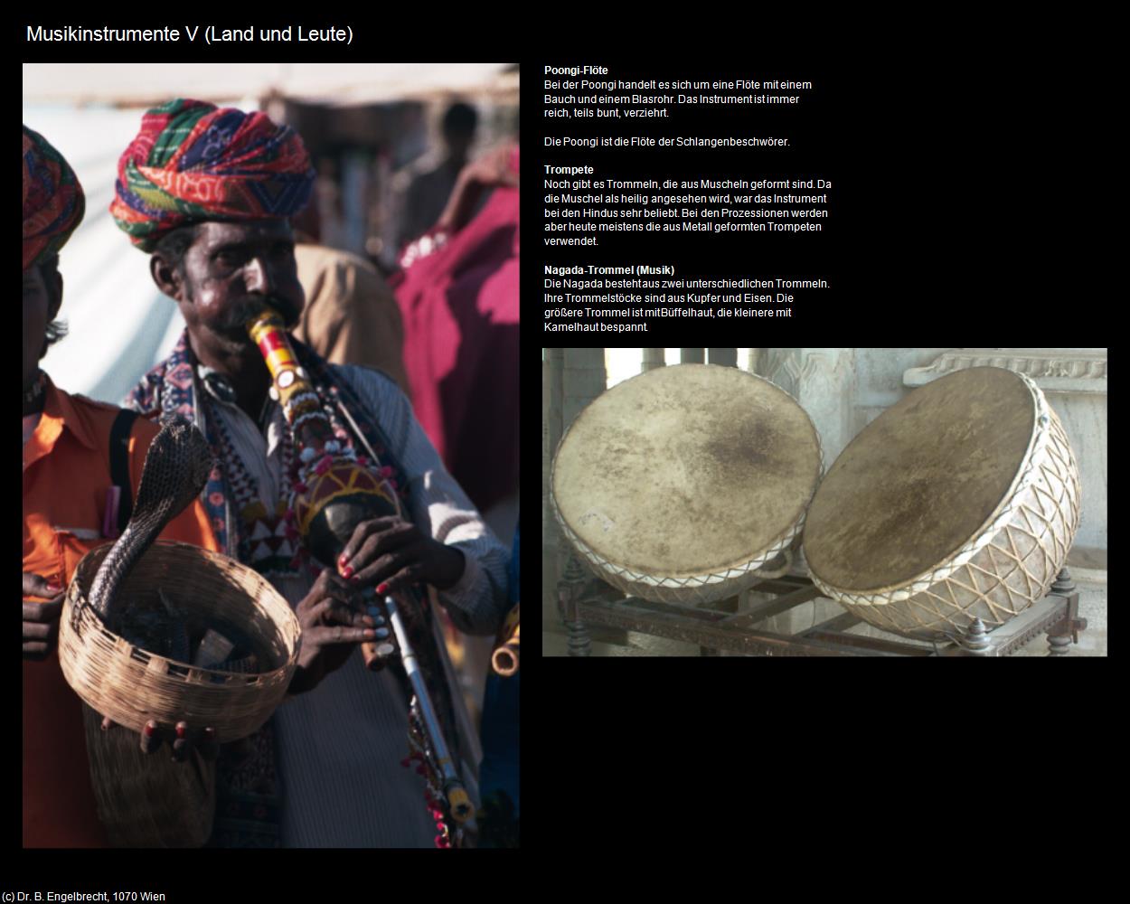 Musikinstrumente V (Rajasthan-Musik) in Rajasthan - das Land der Könige