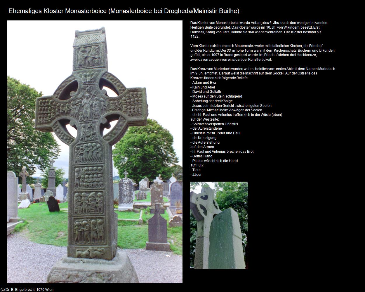 Ehem. Kloster Monasterboice (Monasterboice/Mainistir Buithe) in IRLAND-die gr&uuml;ne Insel