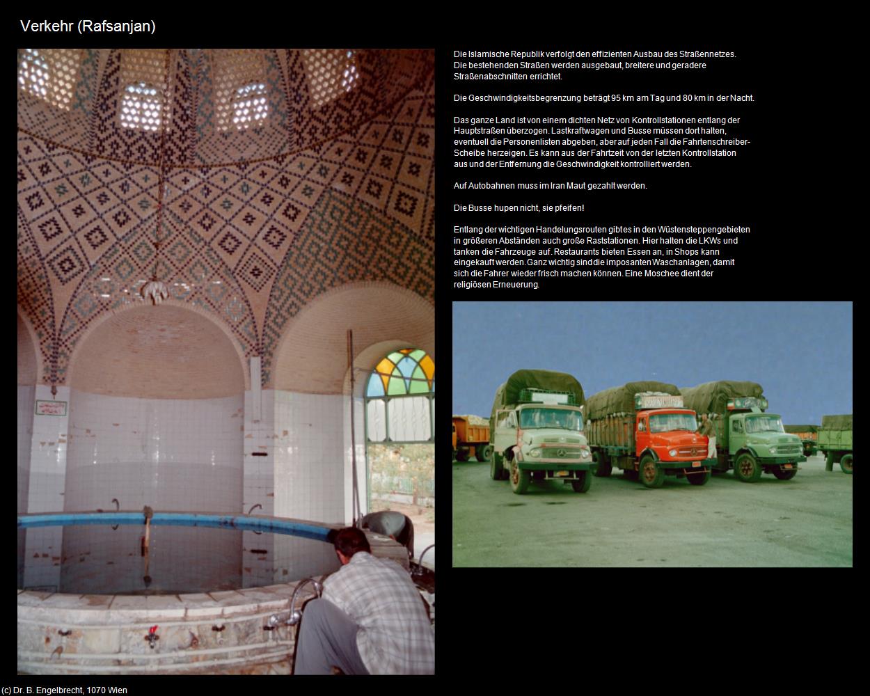 Verkehr (Rafsanjan) in Iran
