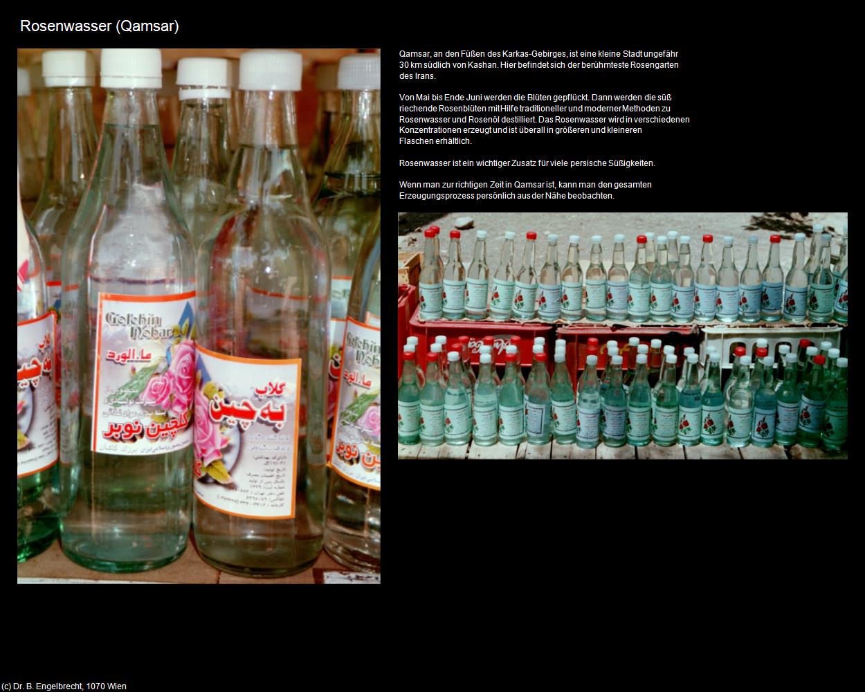 Rosenwasser (Qamsar) in Iran