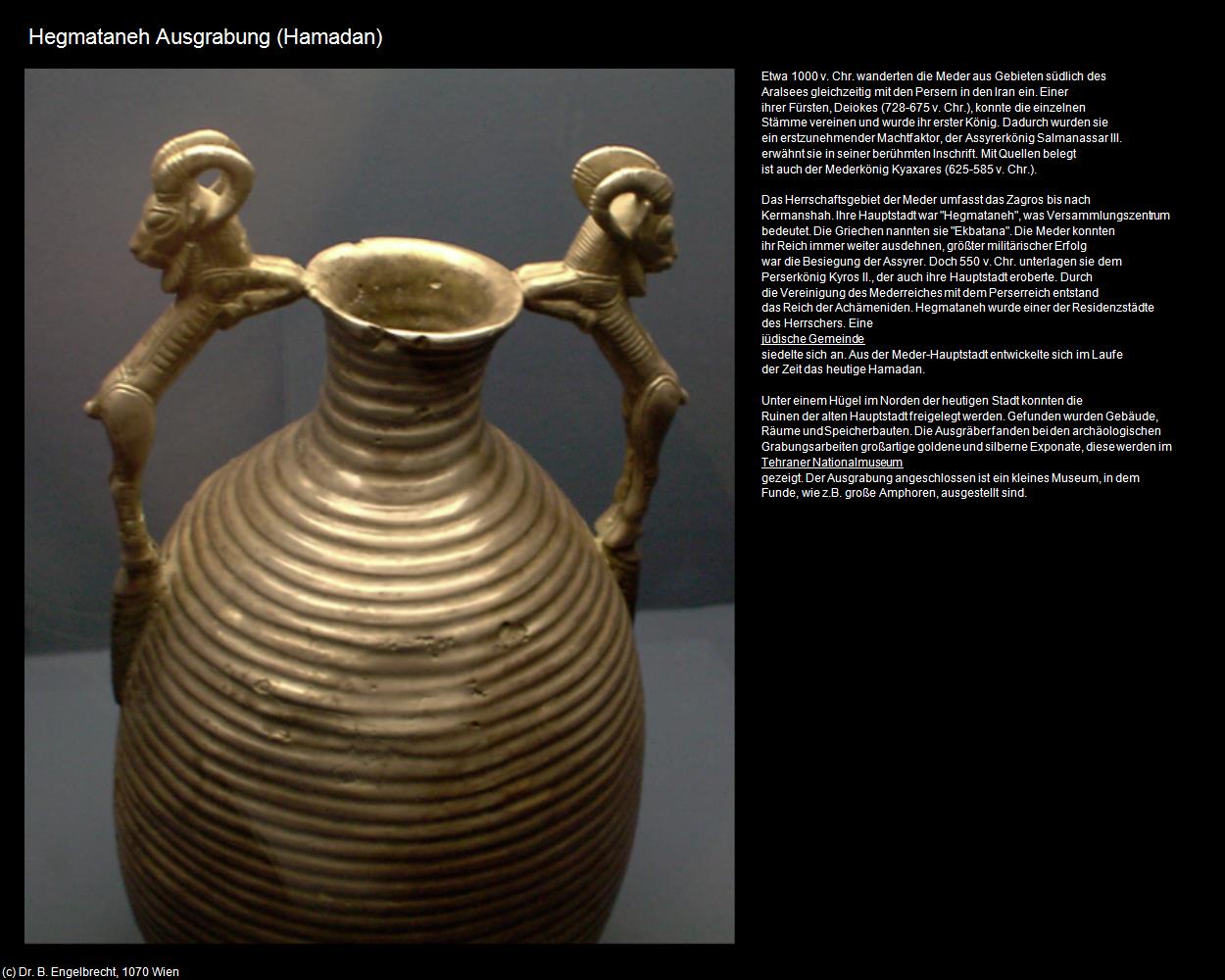Hegmataneh Ausgrabung (Hamadan) in Iran(c)B.Engelbrecht