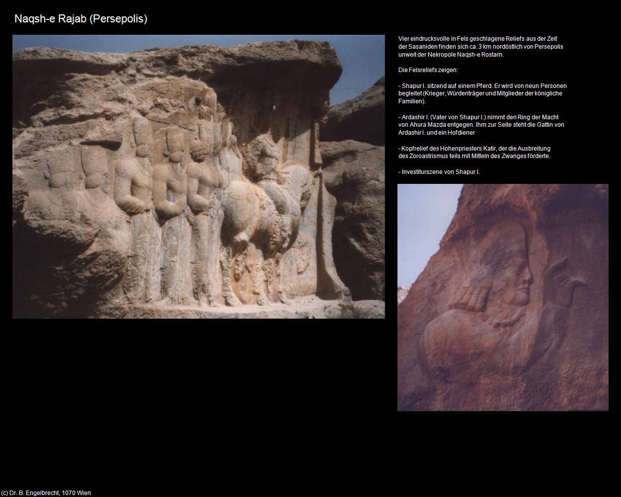 Naqsh-e Rajab (Persepolis) in Iran
