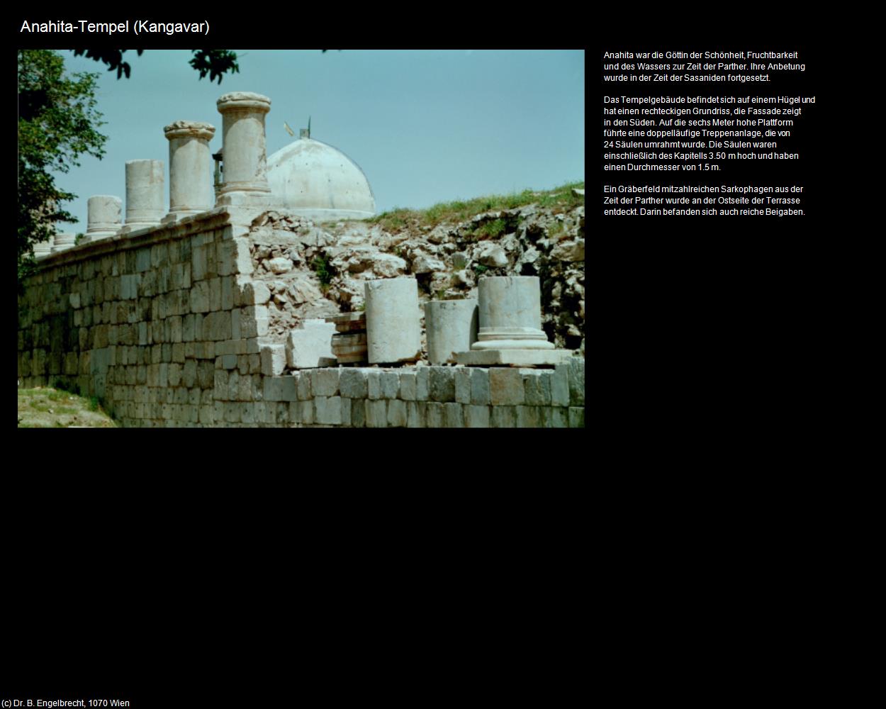 Anahita-Tempel (Kangavar) in Iran