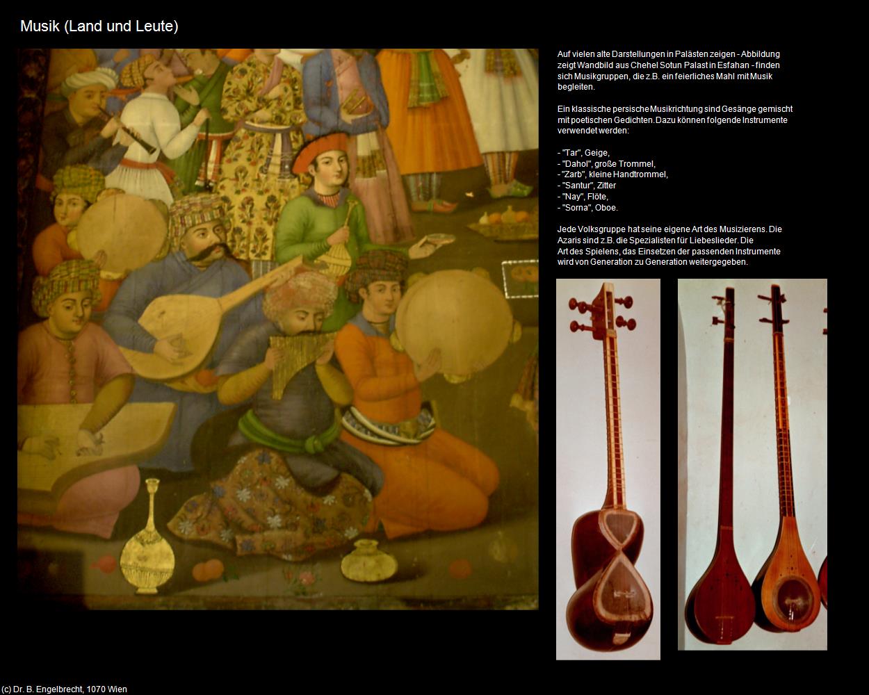 Musik (IRAN-Land und Leute) in Iran