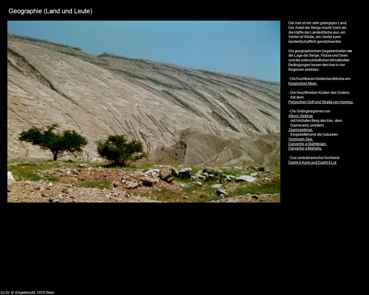 Geographie (IRAN-Land und Leute) in Iran(c)B.Engelbrecht