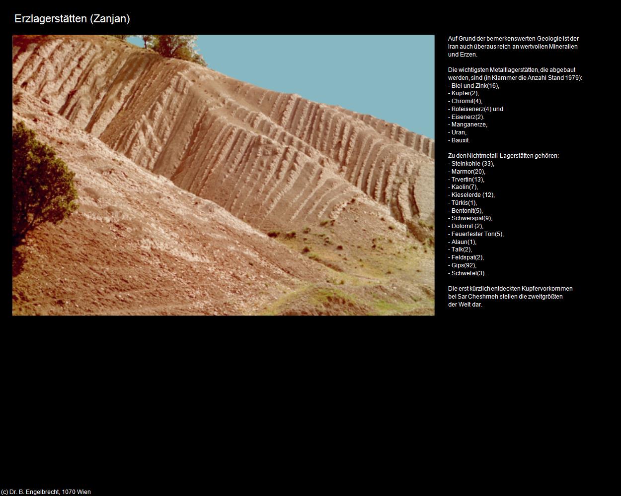 Erzlagerstätten  (Zanjan) in Iran
