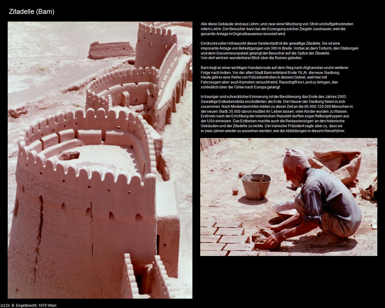 Zitadelle (Bam) in Iran