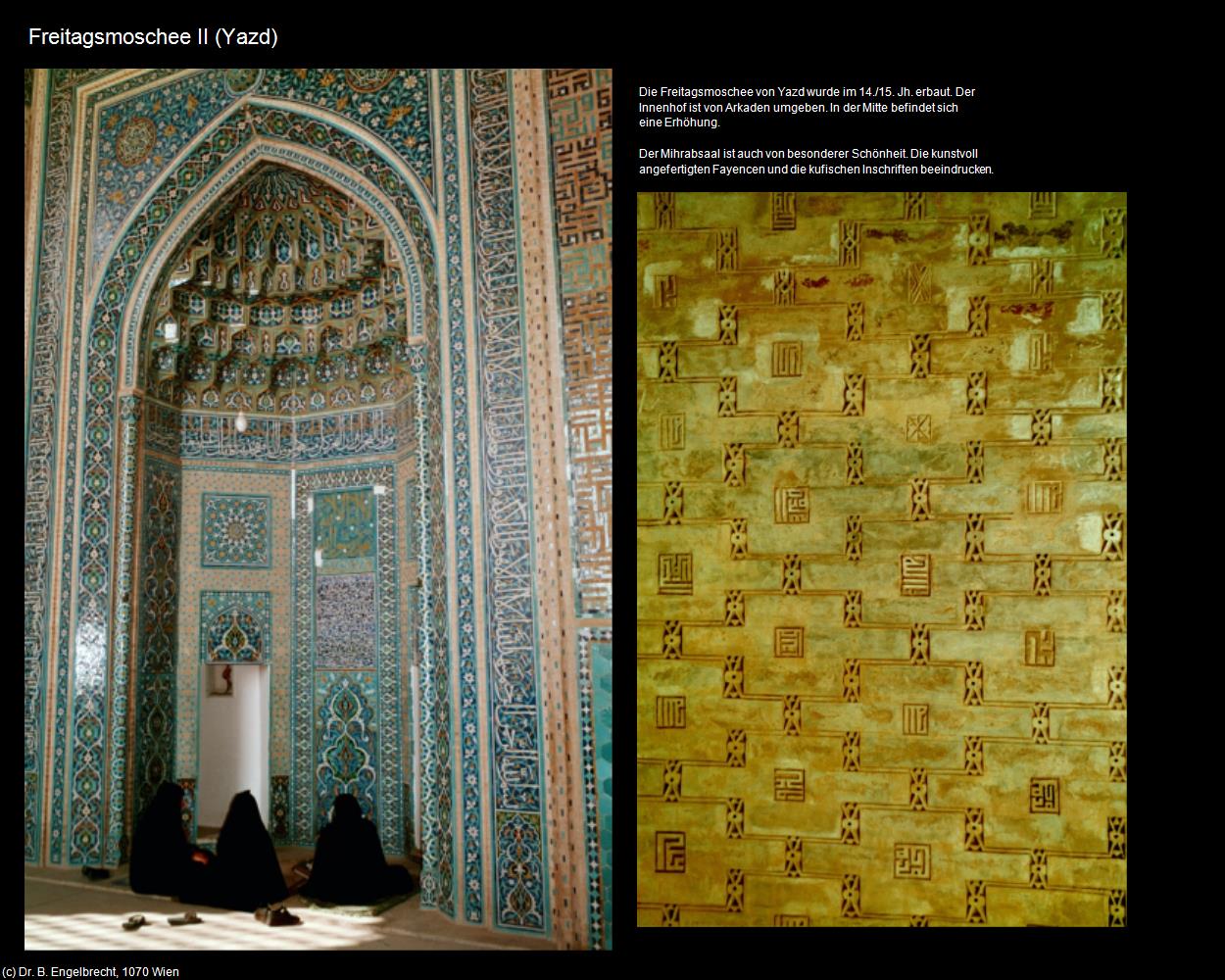 Freitagsmoschee II (Yazd) in Iran