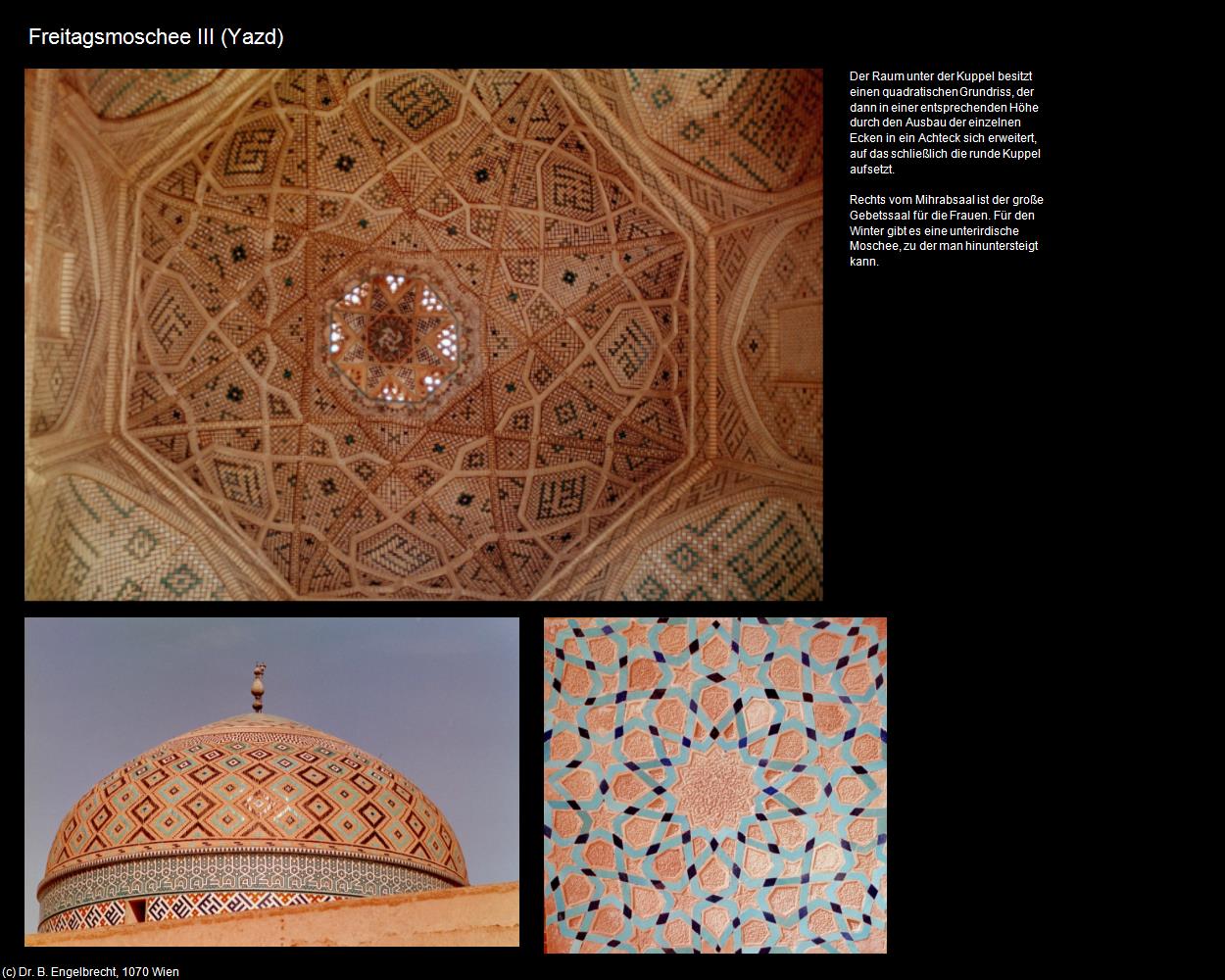 Freitagsmoschee III (Yazd) in Iran