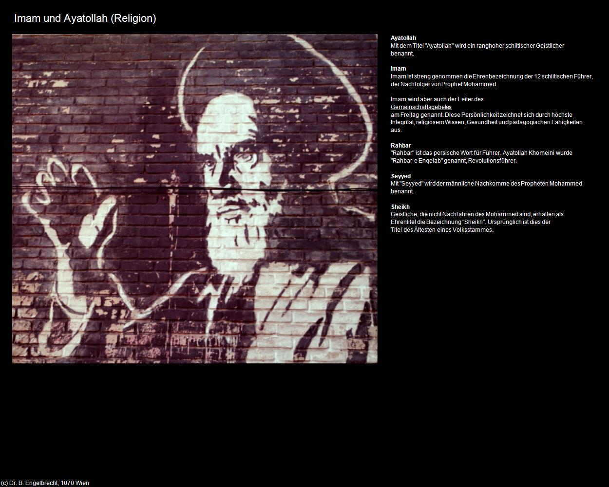Imam und Ayatollah  (IRAN-Religion II - Islam) in Iran(c)B.Engelbrecht