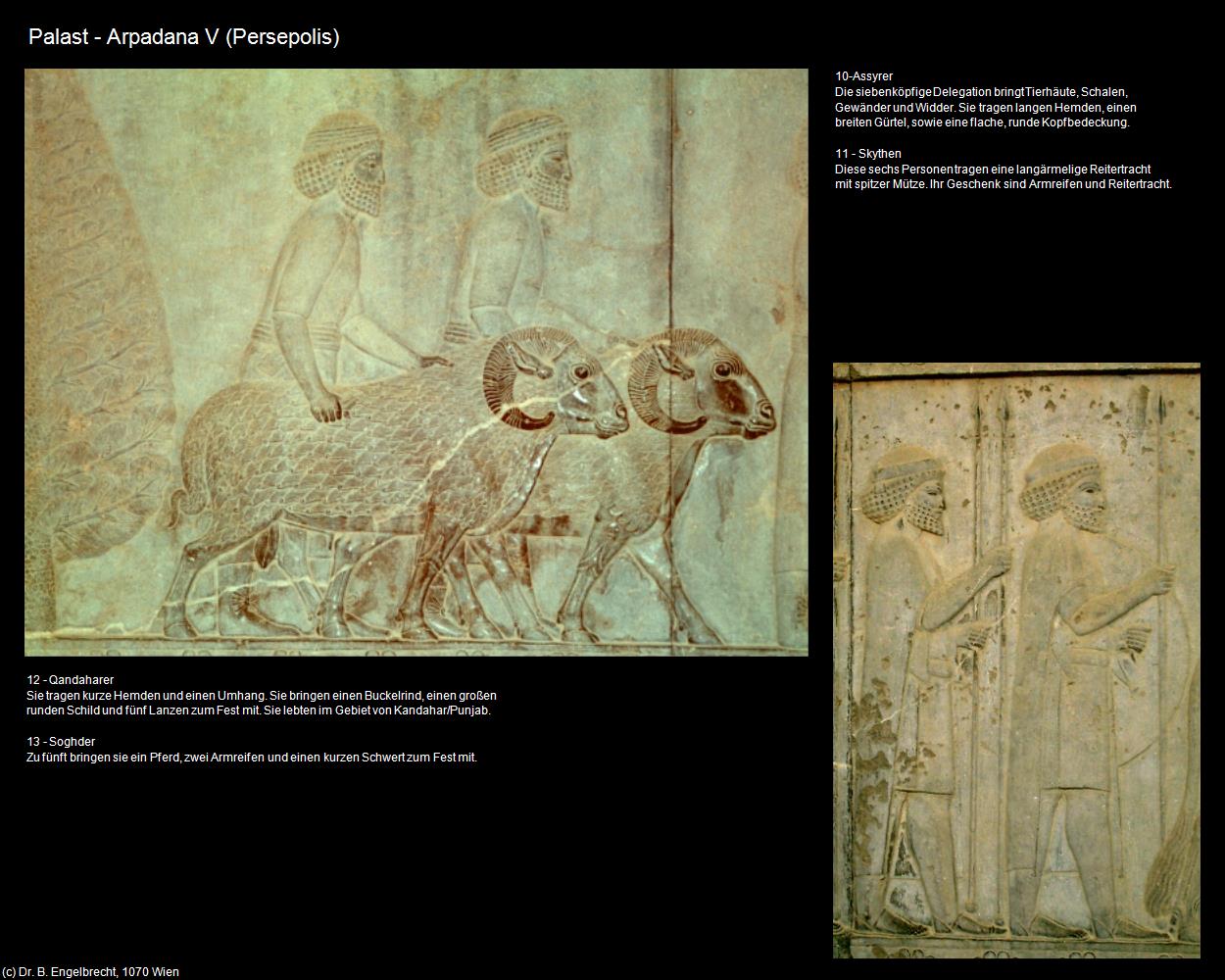 Palast - Arpadana V (Persepolis) in Iran
