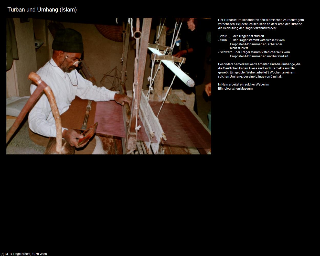 Turban und Umhang (IRAN-Religion II - Islam) in Iran(c)B.Engelbrecht