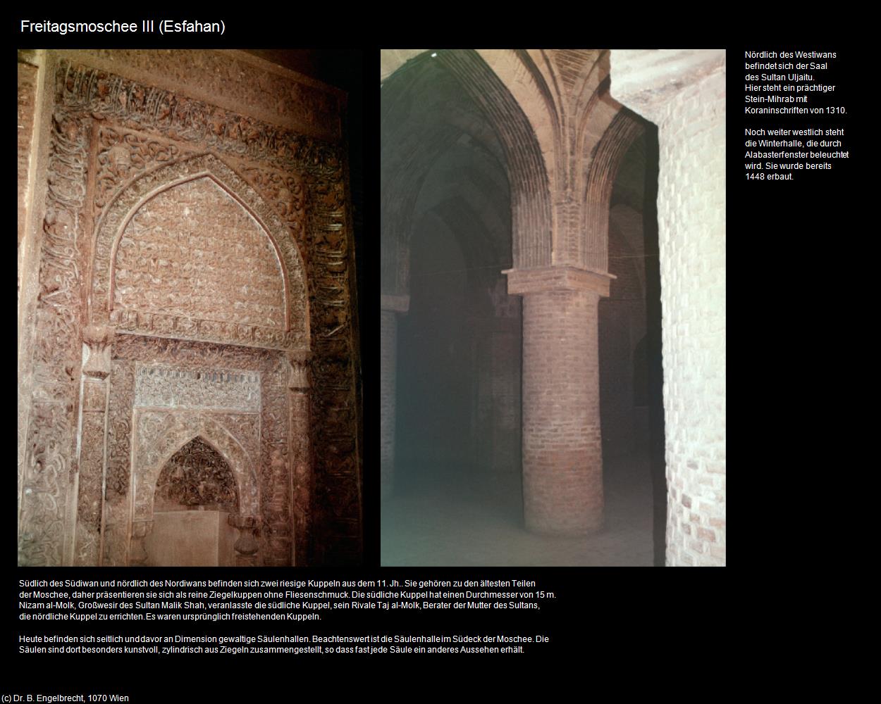 Freitagsmoschee III (Esfahan) in Iran