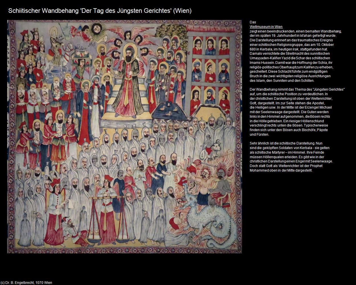 Wandbehang Der Tag des Jüngsten Gerichtes (Wien) (Esfahan) in Iran(c)B.Engelbrecht
