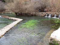 Quelle des Jordan im Hermon Stream Nature Reserve (Banyas)