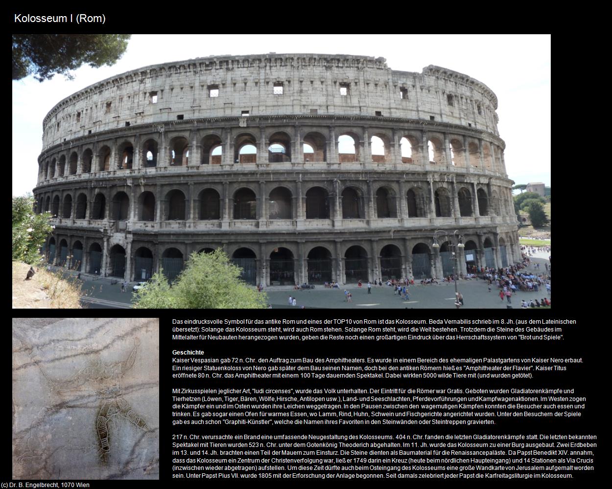 Kolosseum I (Rom-04-Forum Romanum und Umgebung) in ROM