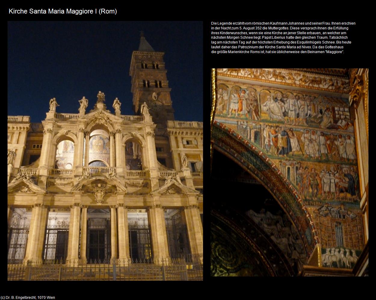 Kirche Santa Maria Maggiore I (Rom-05-Stazione Termini und Umgebung) in ROM