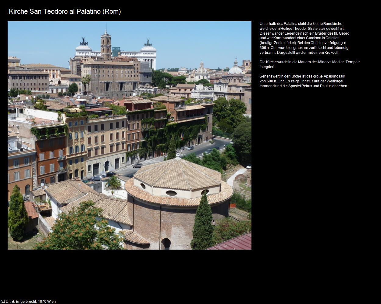 Kirche San Teodoro al Palatino  (Rom-04-Forum Romanum und Umgebung) in ROM