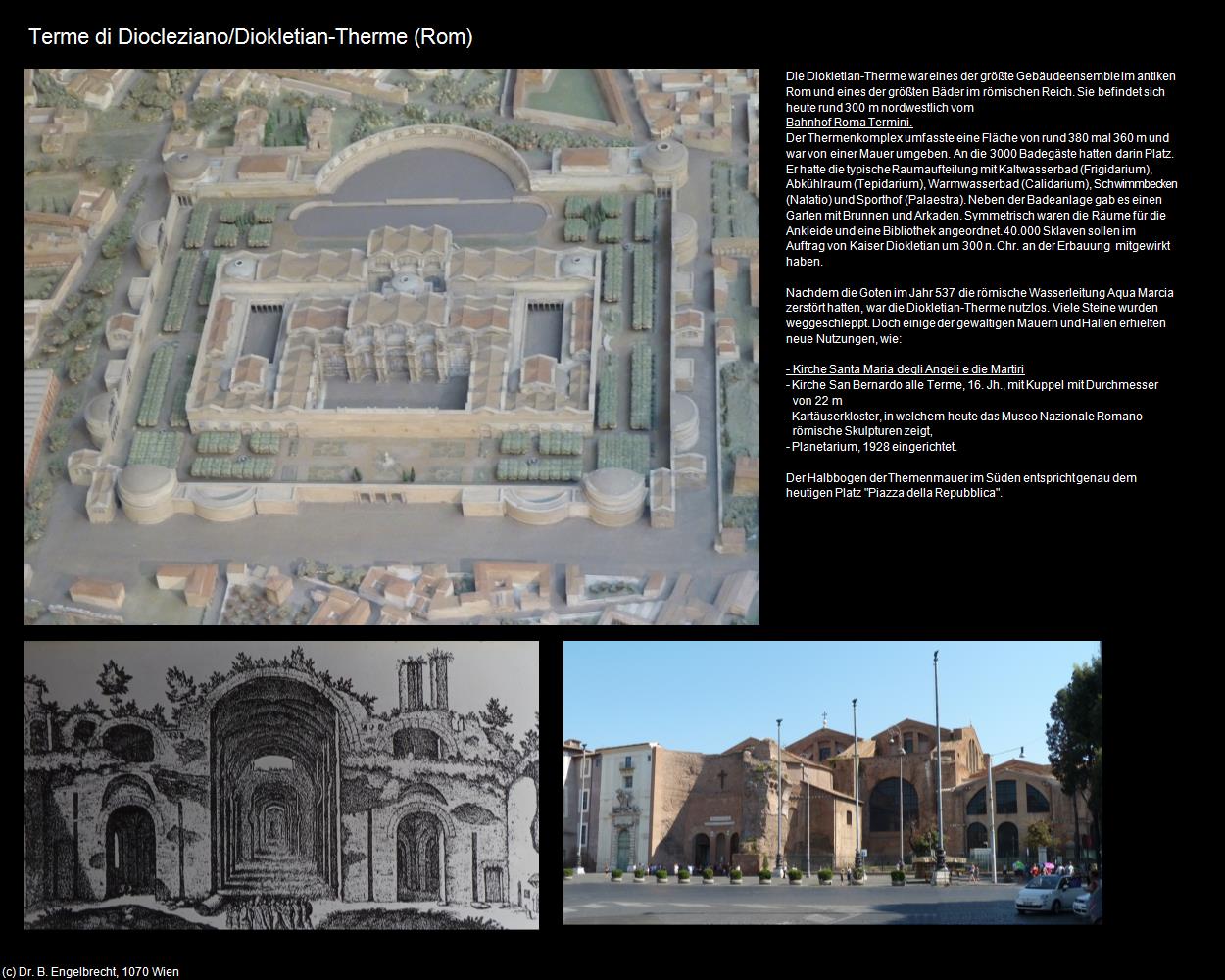 Diokletian-Therme und Musei Nazionale Romano (Rom-05-Stazione Termini und Umgebung) in ROM(c)B.Engelbrecht