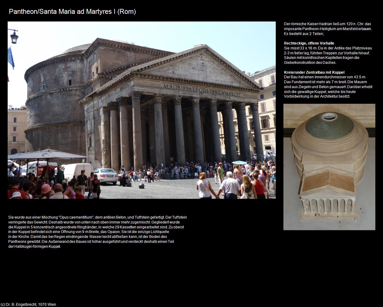 Pantheon/Santa Maria ad Martyres I (Rom-02-Marsfeld) in ROM