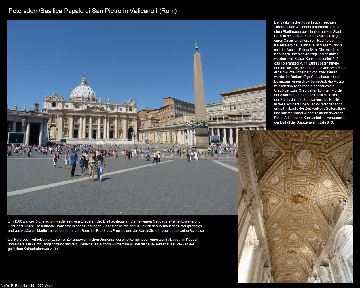 Petersdom I (Rom-01-Vatikan und Umgebung) in ROM
