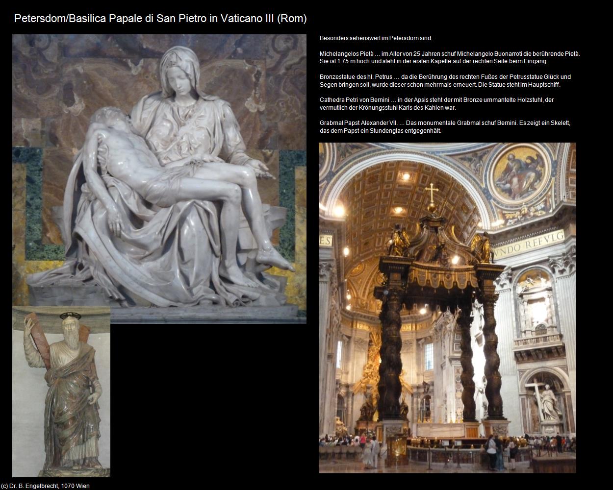 Petersdom III (Rom-01-Vatikan und Umgebung) in ROM