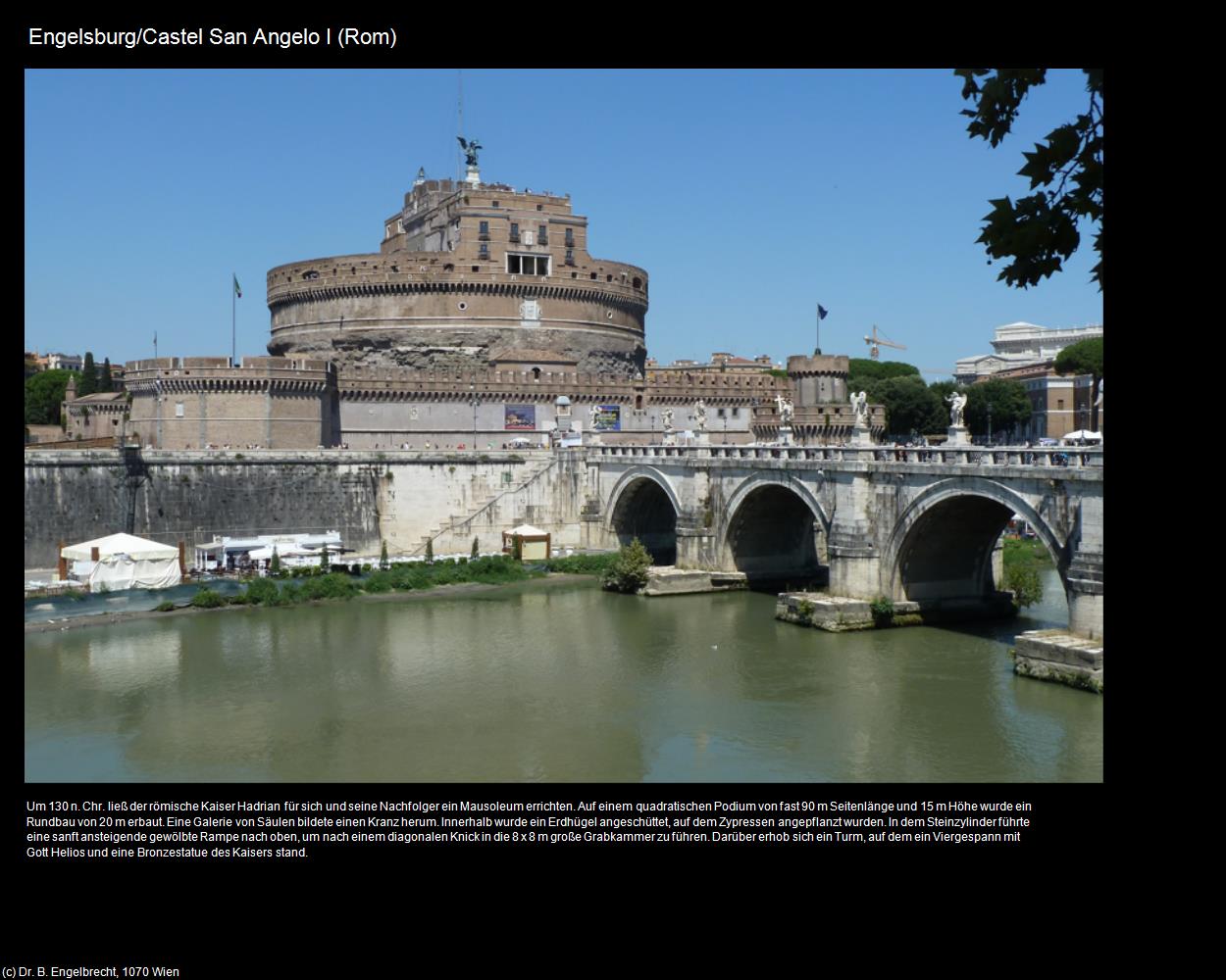 Engelsburg/Castel San Angelo I (Rom-01-Vatikan und Umgebung) in ROM