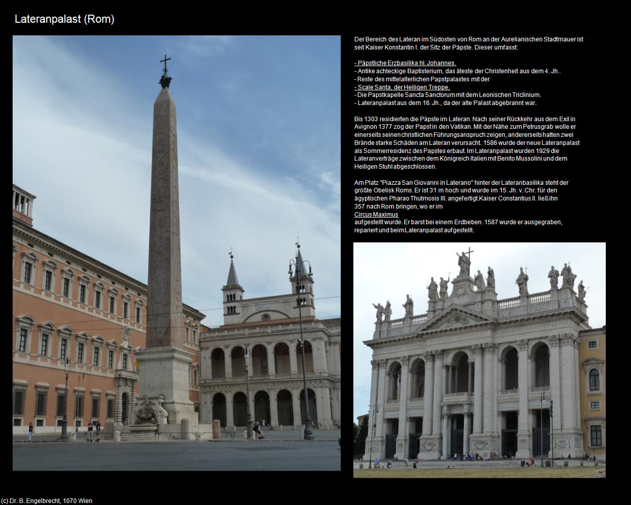 Lateranpalast (Rom-07-Lateran und Umgebung) in ROM(c)B.Engelbrecht