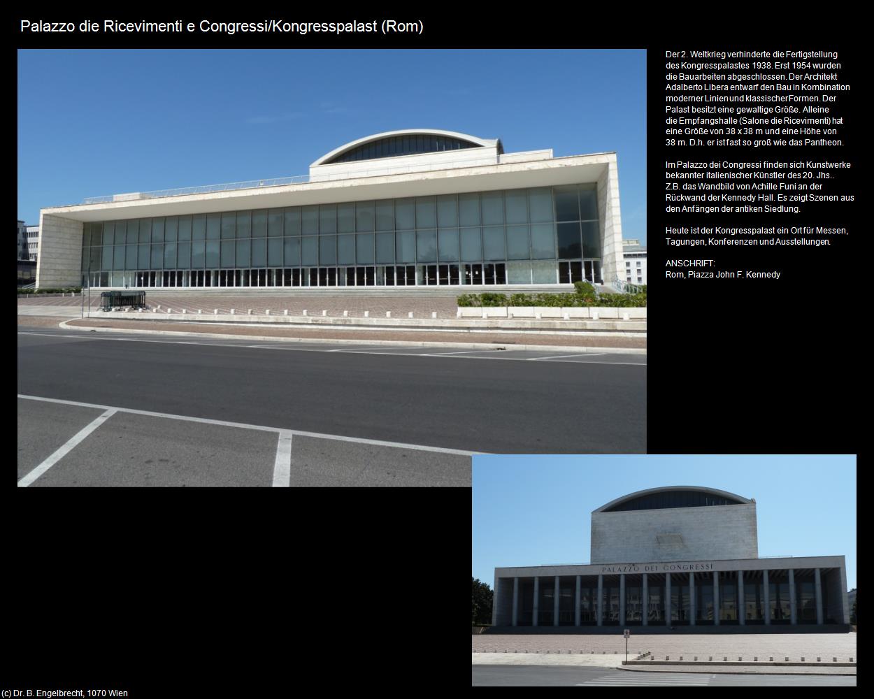 Palazzo die Ricevimenti e Congressi/Kongresspalast  (Rom-09-Eur) in ROM