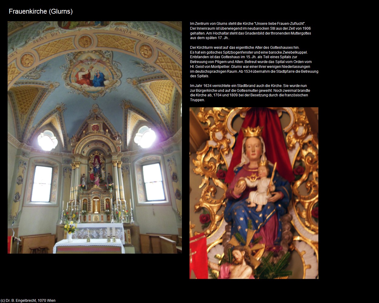 Frauenkirche (Glurns/Glorenza) in Kulturatlas-S&Uuml;DTIROL