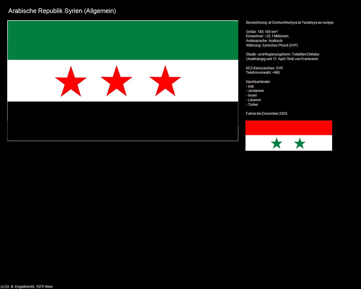 Arabische Republik Syrien (+Allgemein) in Kulturatlas-JORDANIEN-SYRIEN-LIBANON