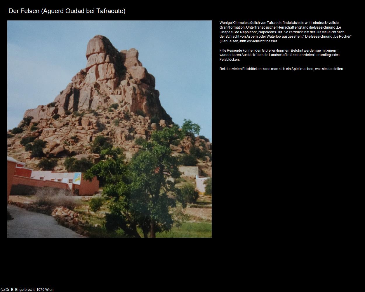 Der Felsen (Aguerd Oudad) (Tafraoute) in Kulturatlas-MAROKKO