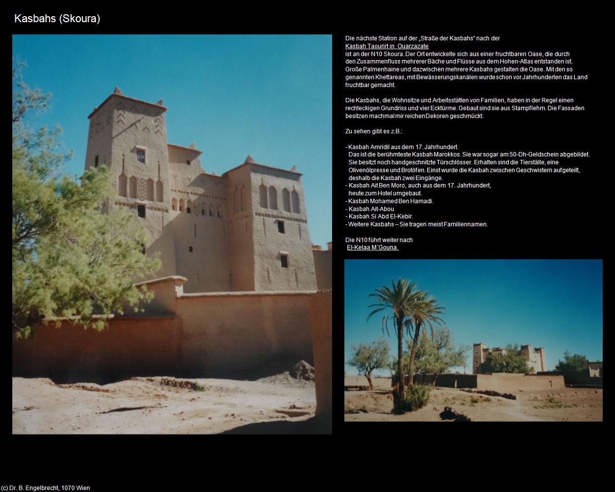 Kasbahs (Skoura) in Kulturatlas-MAROKKO(c)B.Engelbrecht