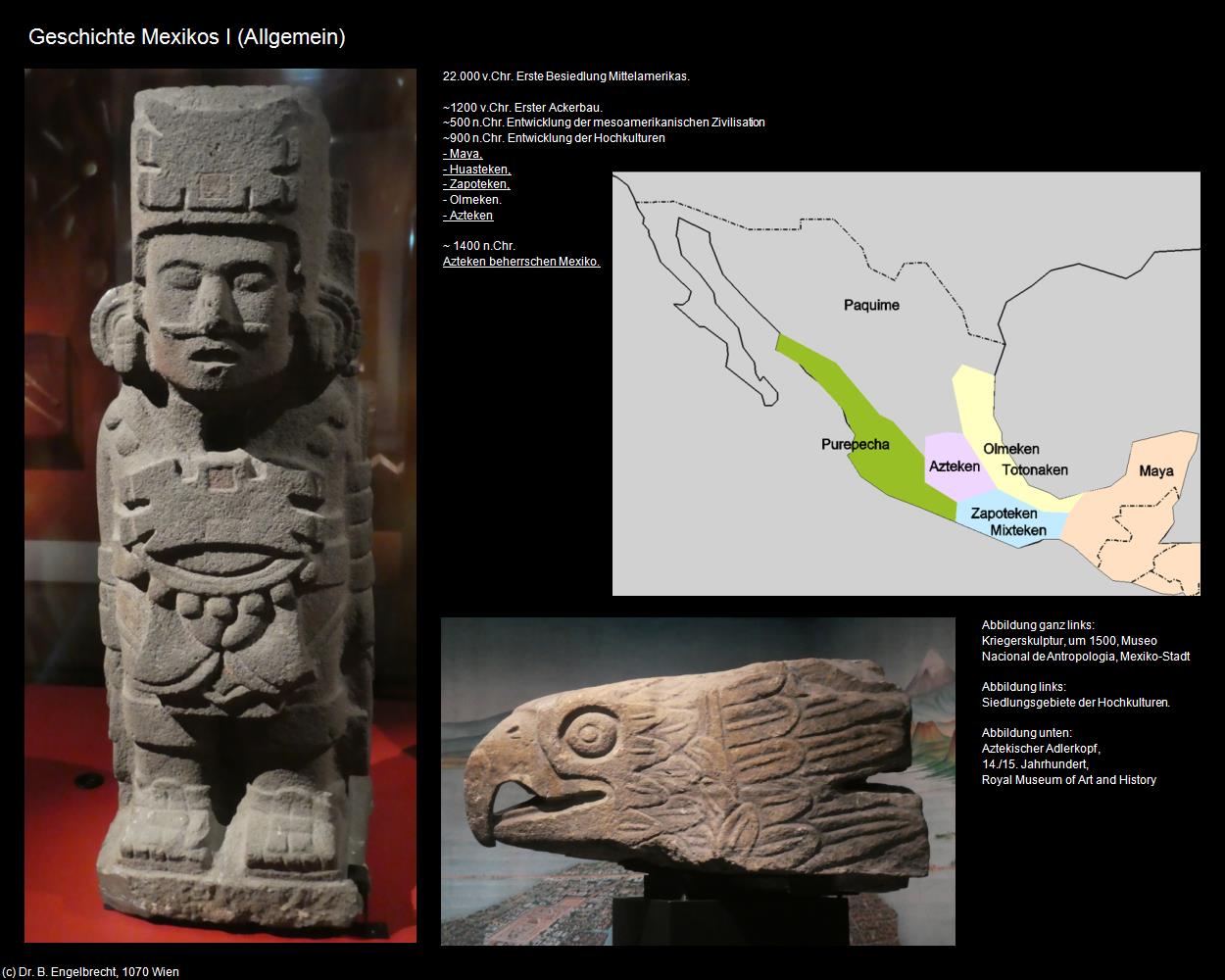 Geschichte Mexikos I (+Allgemeines) in Kulturatlas-MEXIKO(c)B.Engelbrecht
