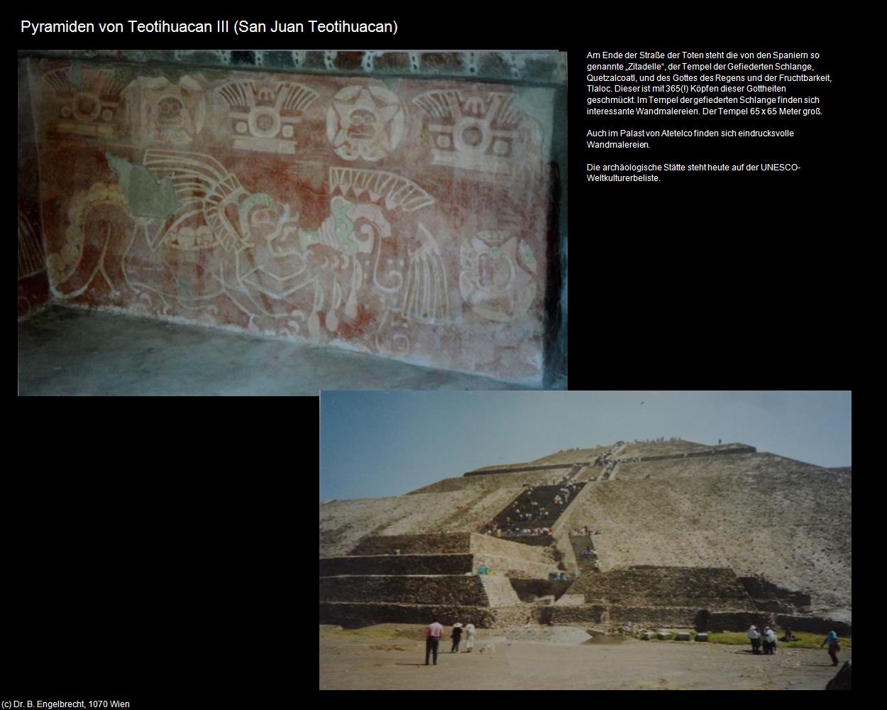 Pyramiden von Teotihuacan III (San Juan Teotihuacan) in Kulturatlas-MEXIKO