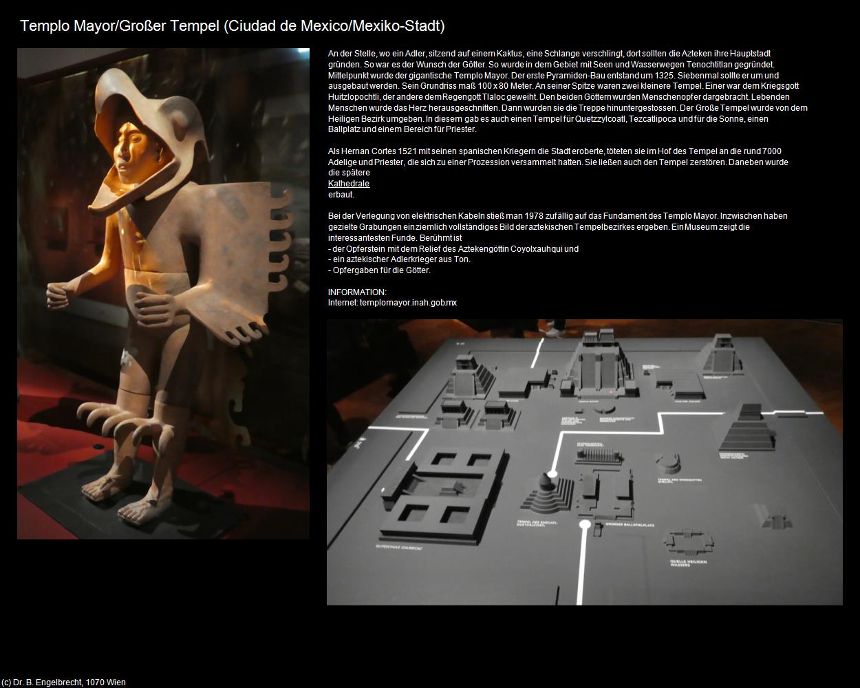 Templo Mayor (Mexiko-Stadt) (Ciudad de Mexico/Mexiko-Stadt) in Kulturatlas-MEXIKO(c)B.Engelbrecht