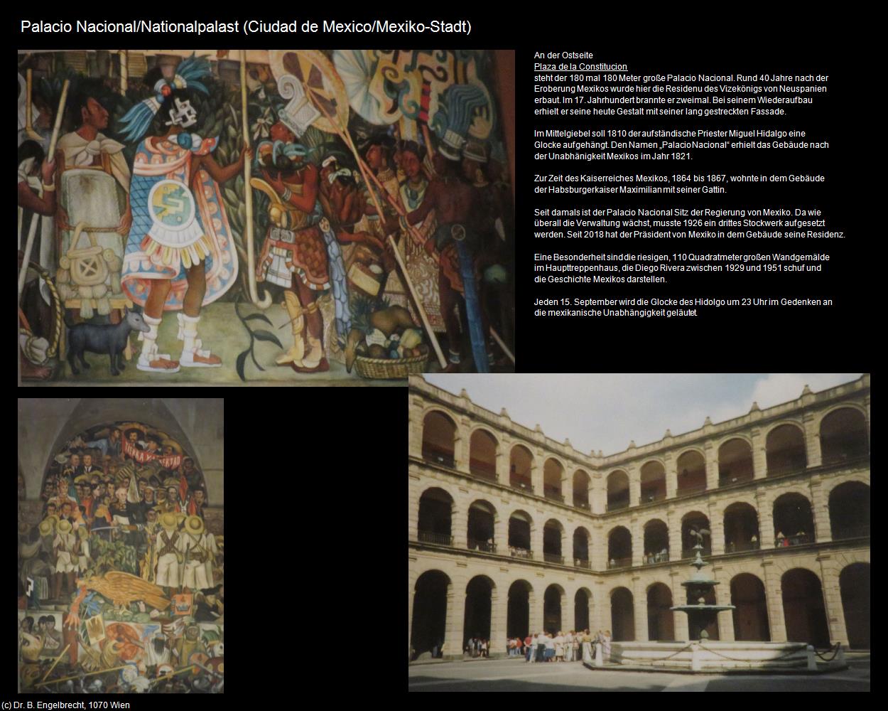 Palacio Nacional (Ciudad de Mexico/Mexiko-Stadt) in Kulturatlas-MEXIKO(c)B.Engelbrecht
