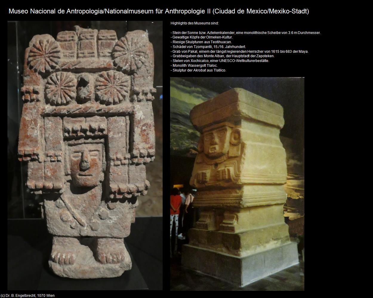 Museo Nacional de Antropologia II  (Ciudad de Mexico/Mexiko-Stadt) in Kulturatlas-MEXIKO